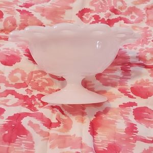 Antique Milk Glass Serving Dish
